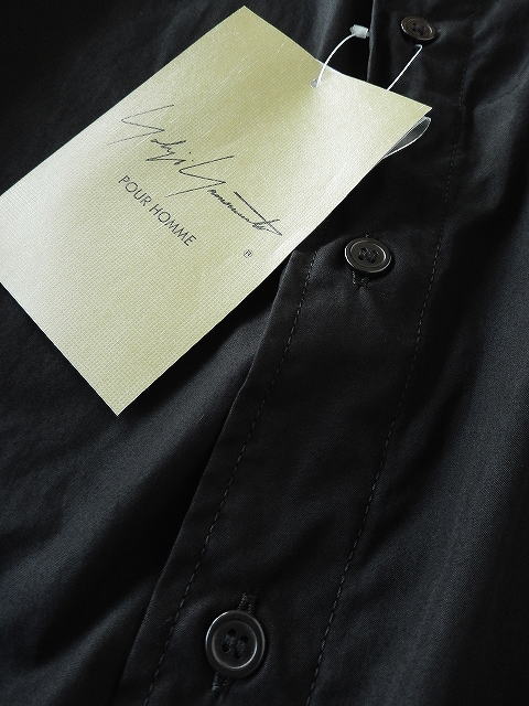 YohjiYamamoto ダイアゴナル スウィッチロングスリーブティー C/MO JERSEY COMBINATION TSUJIKIRI LONG SLEEVED T-SHIRT(FREE